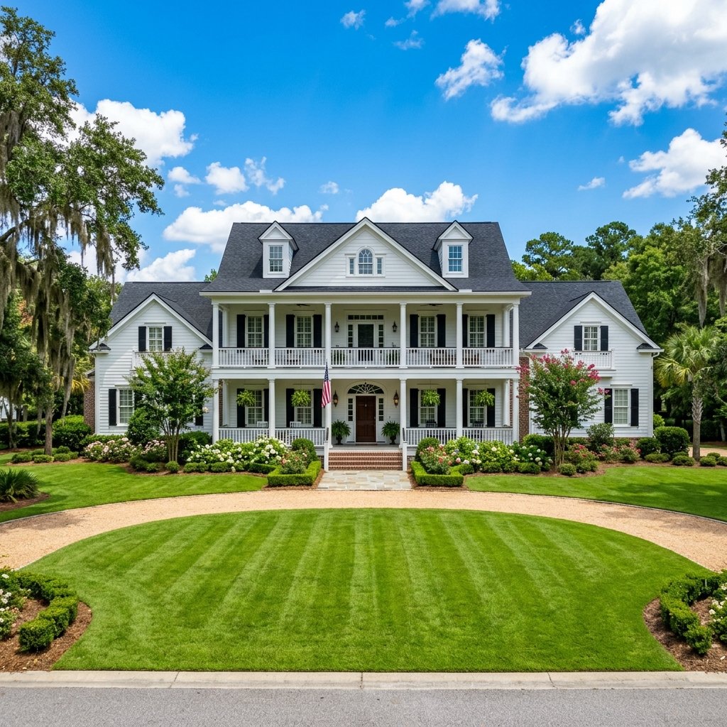 Walker Clients results of Mulch installation for lawn care before and after